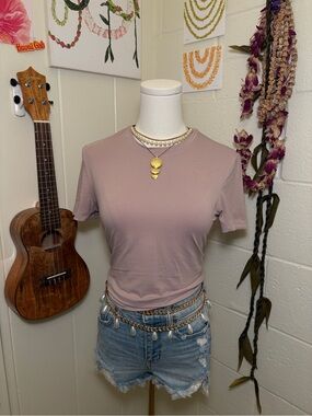 Women's Buttery Soft Mauve Top